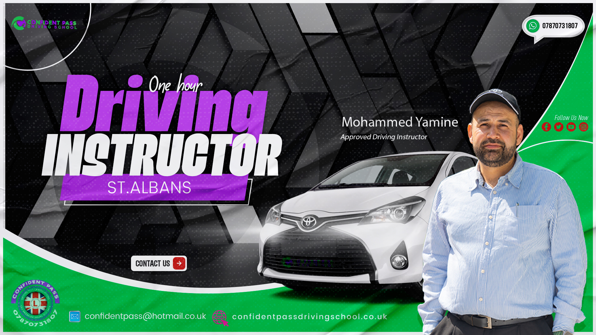 Drive Your Car Like A Pro With One Hour Driving Instructor!