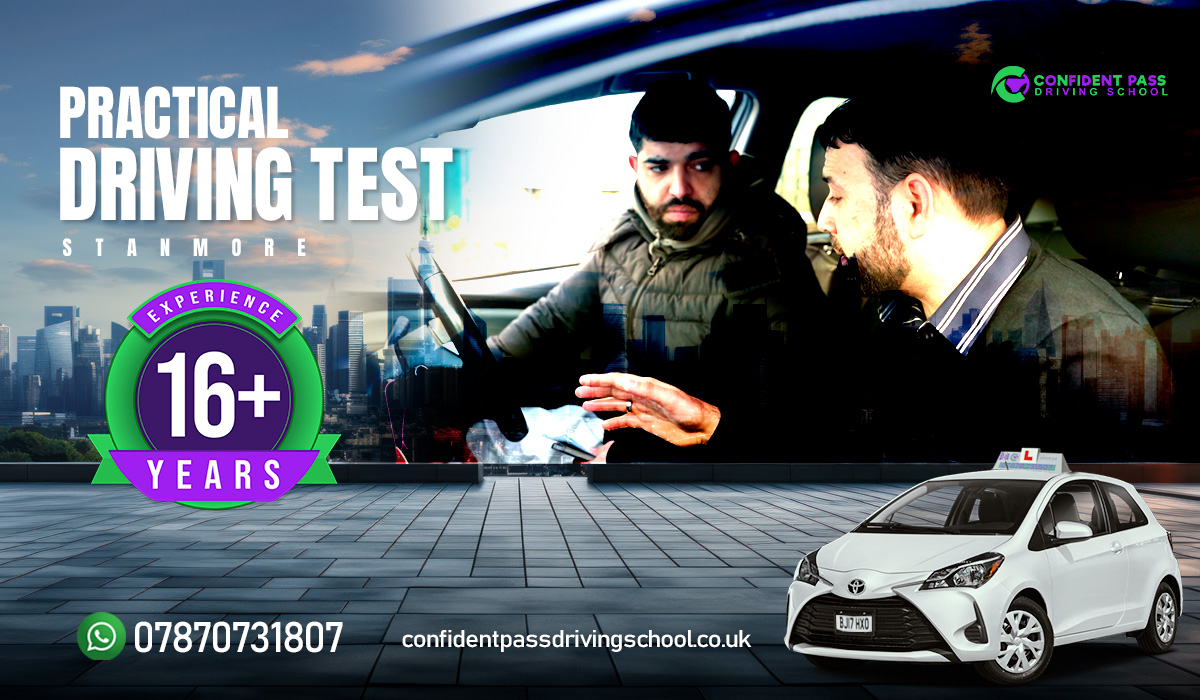 Practical driving test Stanmore
