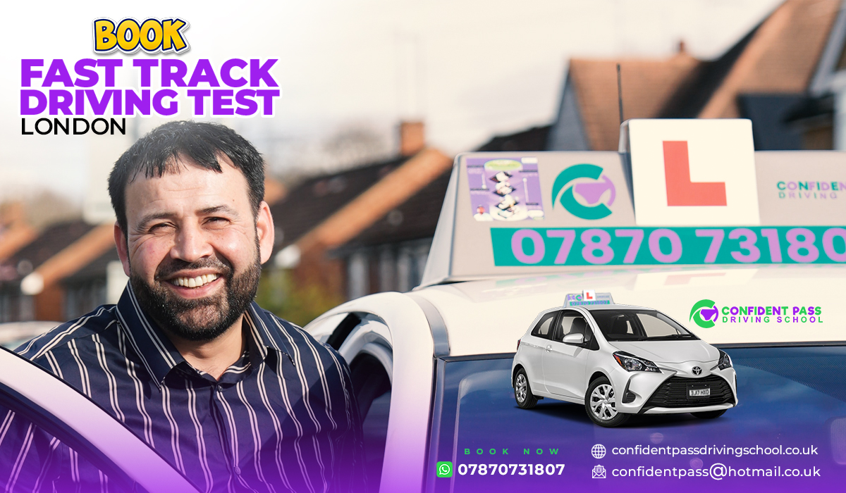 Book fast track driving test London